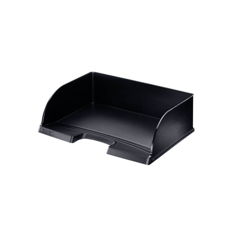 LEITZ Briefablage Jumbo quer Plus schwarz DIN A4, 1 St.