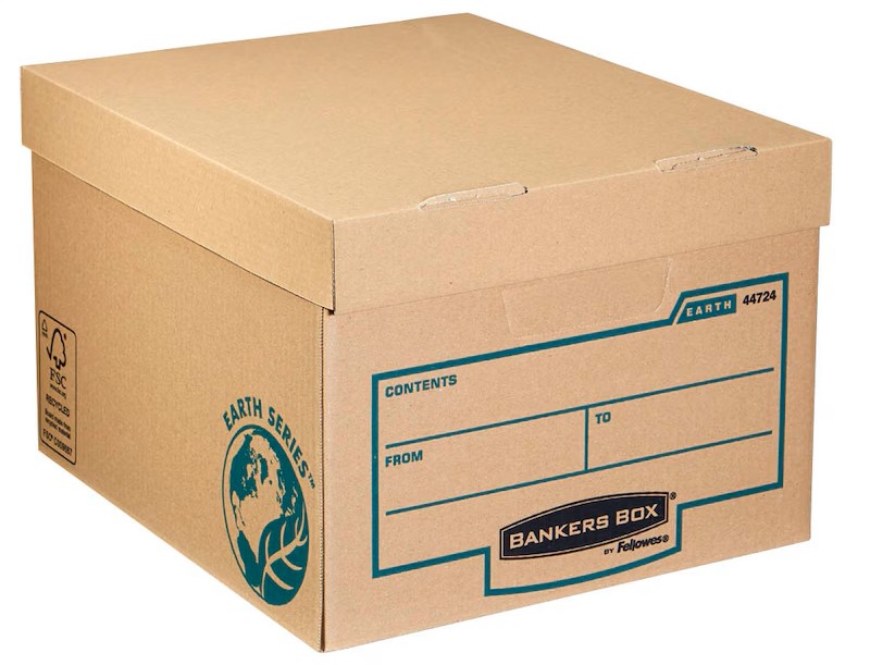 Bankers Box Archivboxen Bankers Box® Earth Series Budget Box braun 32,6 x 39,6 x 25,7 cm, 10 St.