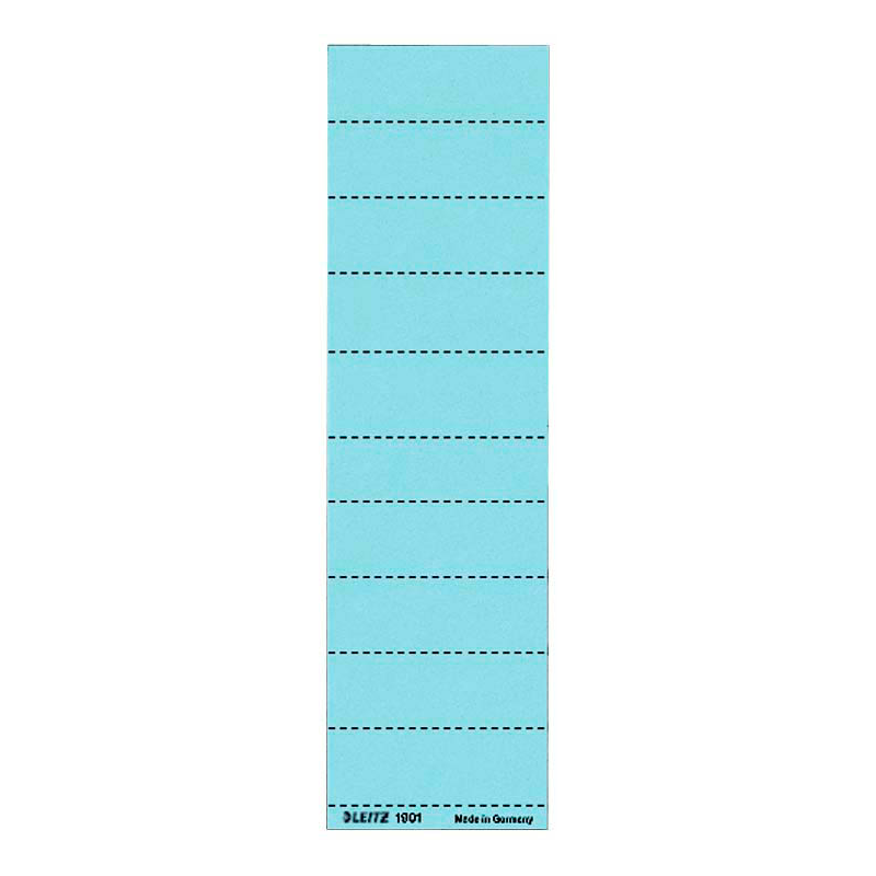 LEITZ Beschriftungsschilder für Hängeregister 1901 blau, 100 St.