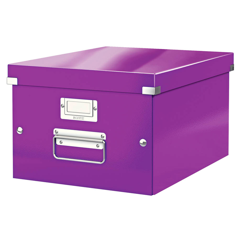 LEITZ Click & Store Aufbewahrungsbox 16,7 l violett 28,1 x 36,9 x 20,0 cm, 1 St.