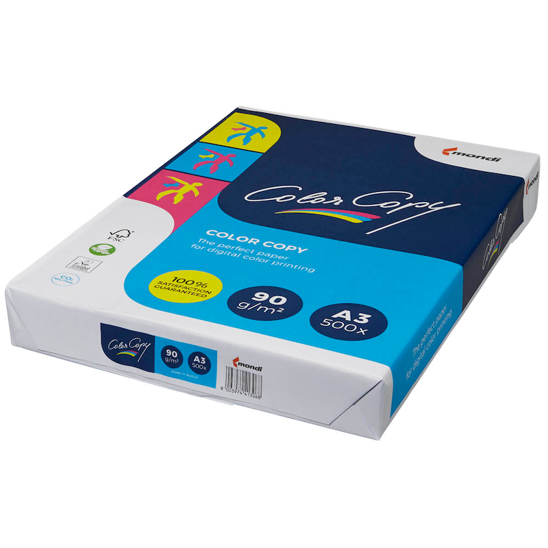 mondi Laserpapier Color Copy DIN A3 90 g/qm 500 Blatt