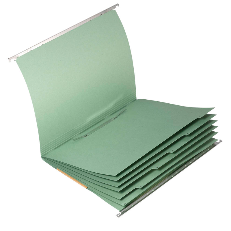 bene Personalmappen Vetro Mobil moosgrün, 10 St.