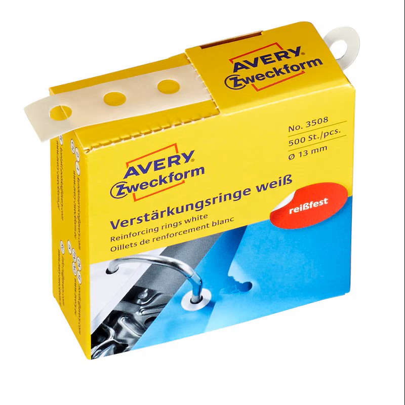 AVERY Zweckform Lochverstärker weiß, 500 St.