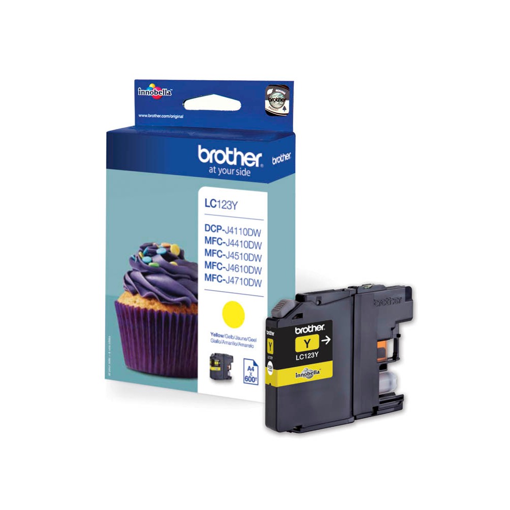 Brother LC-123Y Tinte Yellow