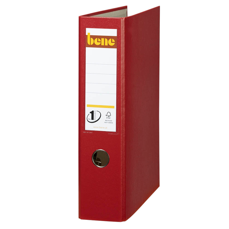 bene Doppelordner rot Karton 7,5 cm, 1 St.