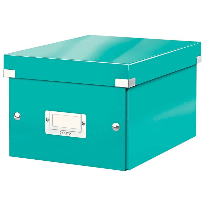 LEITZ Click & Store Aufbewahrungsbox 7,4 l eisblau 21,6 x 28,2 x 16,0 cm, 1 St.