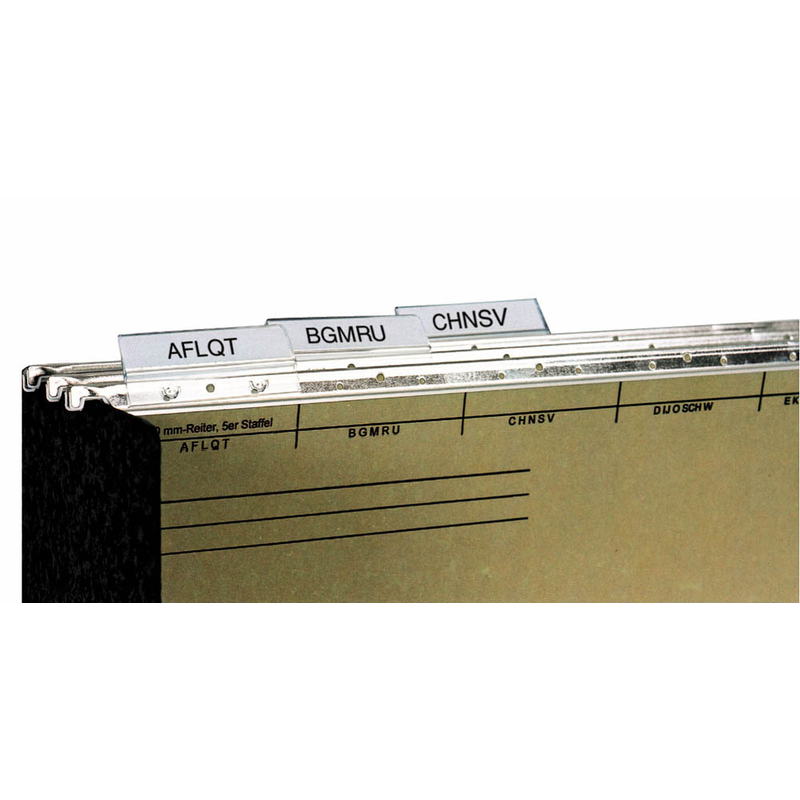 bene Vollsichtreiter VetroMobil transparent, 50 St.