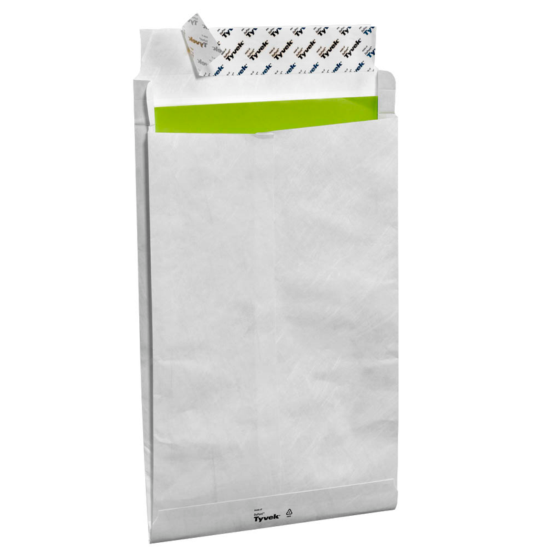 BONG Faltentaschen Tyvek® Expander DIN C4 ohne Fenster weiß mit 3,8 cm Falte, 100 St.