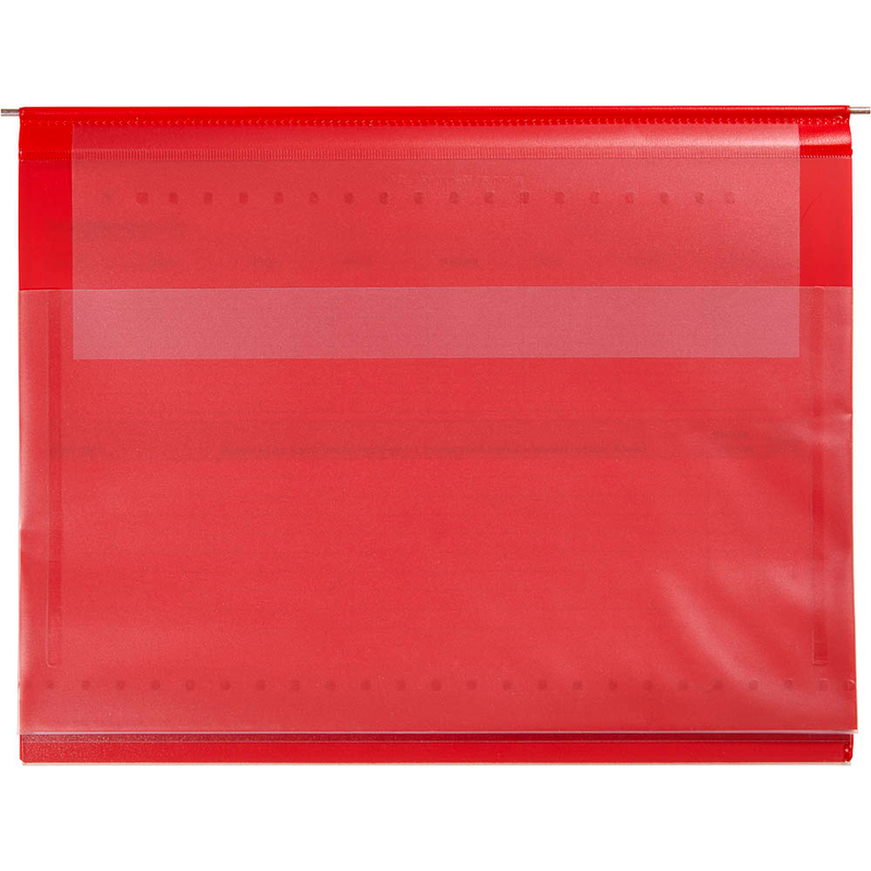 BOI Planettentasche Stan 1 Kunststoff rot DIN A4 1x kaufmännische Heftung, 1 St.