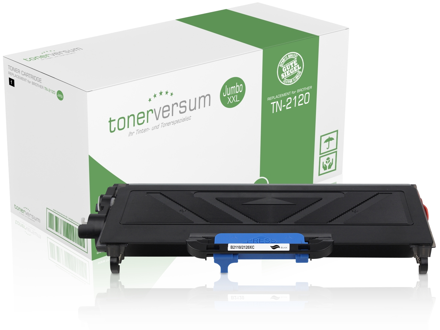 Alternativ zu Brother TN-2120 Toner Black Jumbo XXL