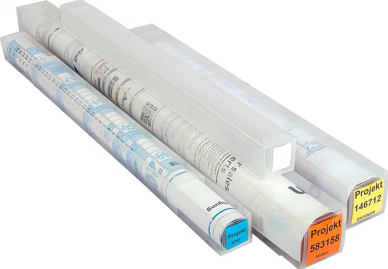 EICHNER Planhülse 6,5 cm transparent, 1 St.