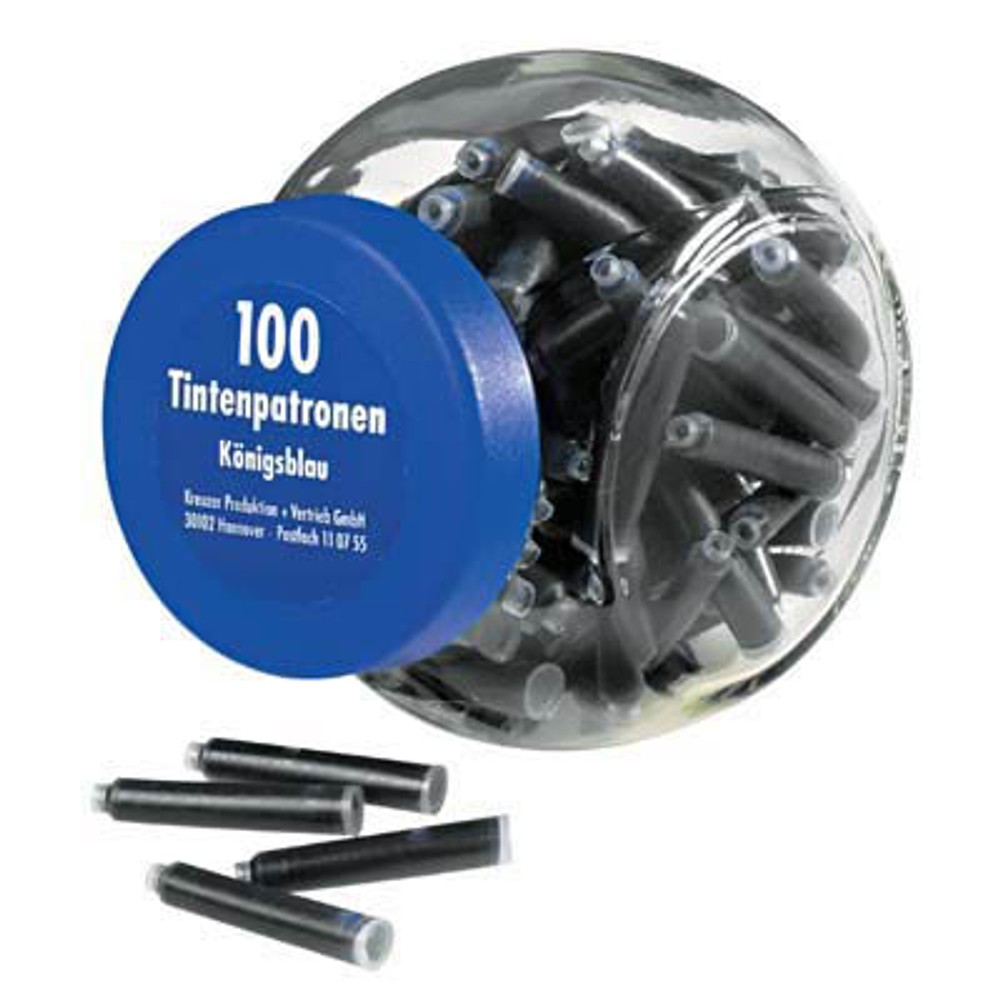 Pelikan Füllerpatronen 4001 TP/6 königsblau (100er Pack)