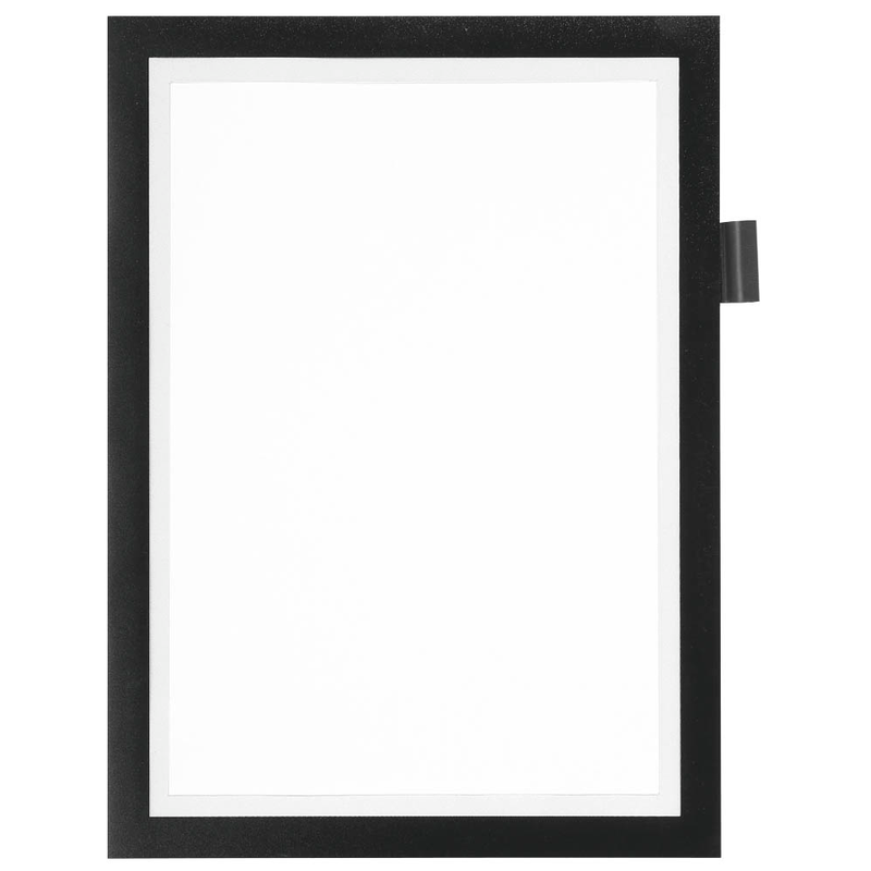 DURABLE Magnetrahmen selbstklebend DURAFRAME NOTE schwarz A4, 1 St.