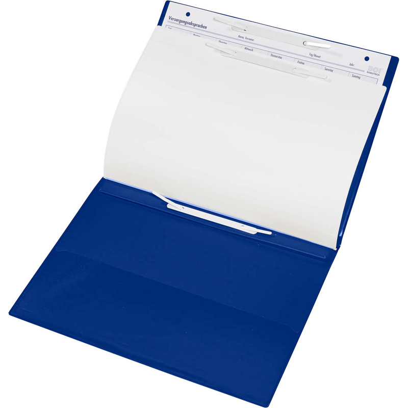 BOI Patienten-Dokumentationsmappe Professional-Line DIN A4 quer blau, 1 St.