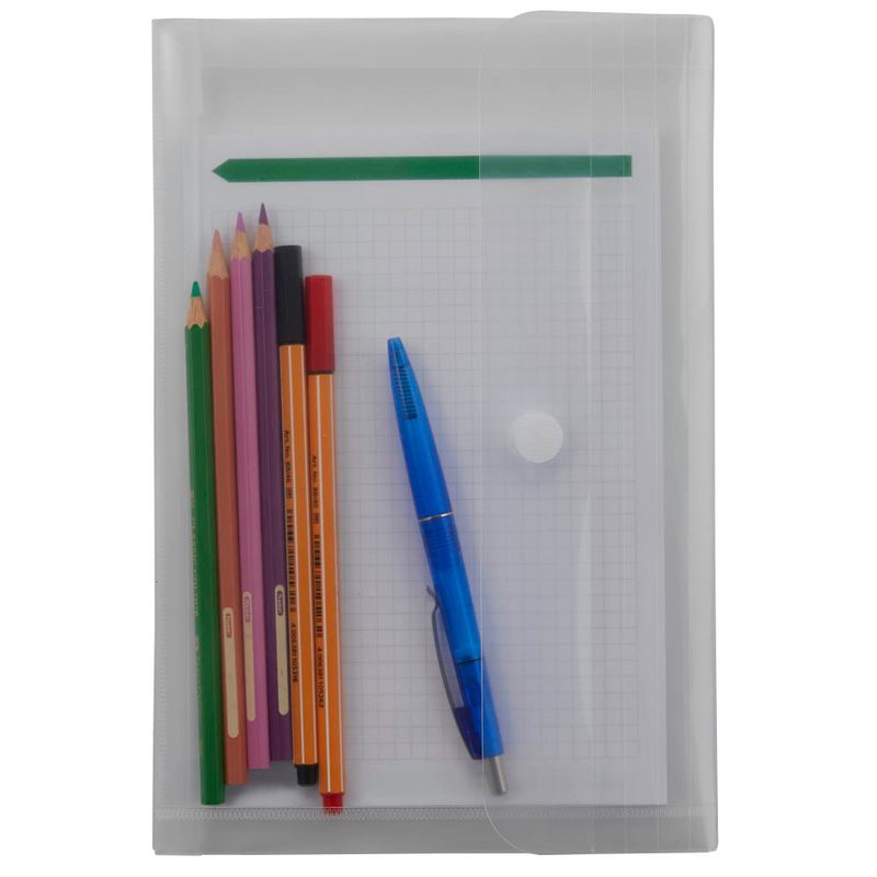 EICHNER Dokumententaschen DIN A5 transparent glatt, 10 St.