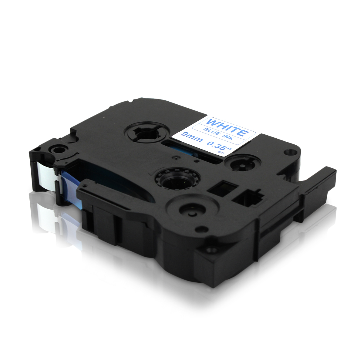 Alternativ zu Brother TZe-223 P-Touch Schriftband 9mm blau/weiss