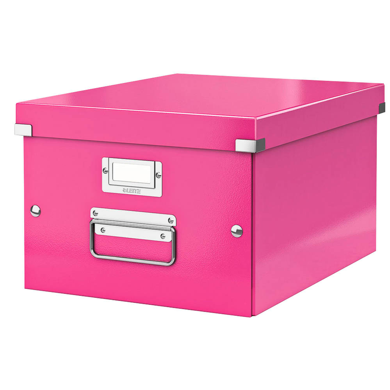 LEITZ Click & Store Aufbewahrungsbox 16,7 l pink 28,1 x 36,9 x 20,0 cm, 1 St.