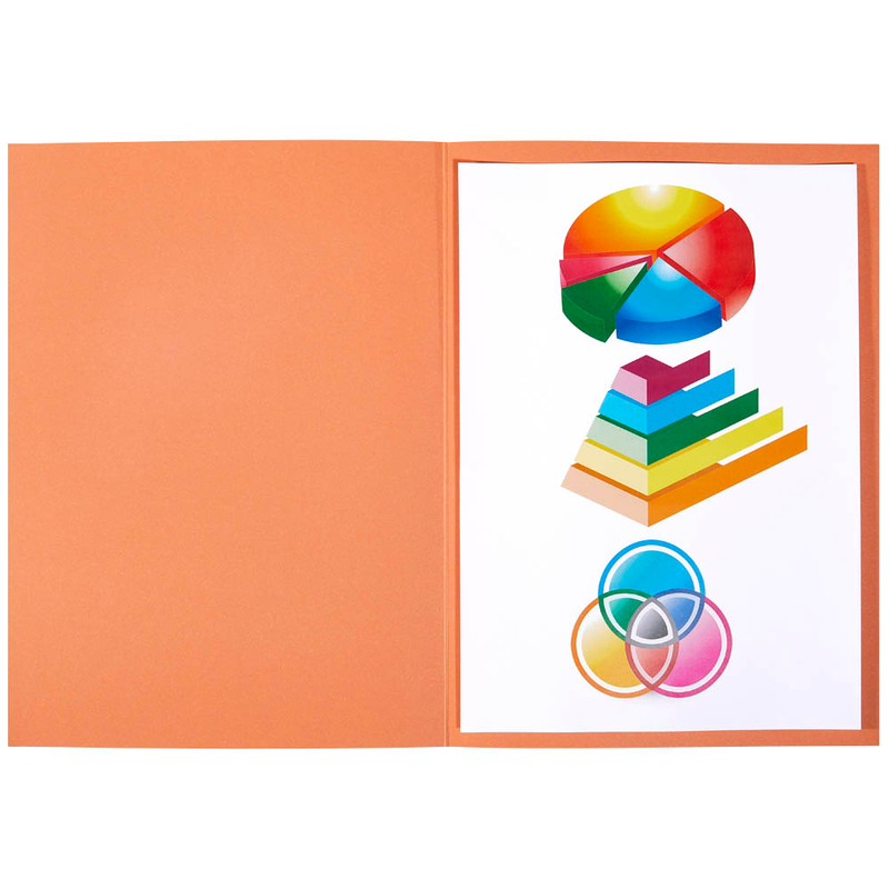 ELBA Aktendeckel Smart Line DIN A4 orange, 100 St.