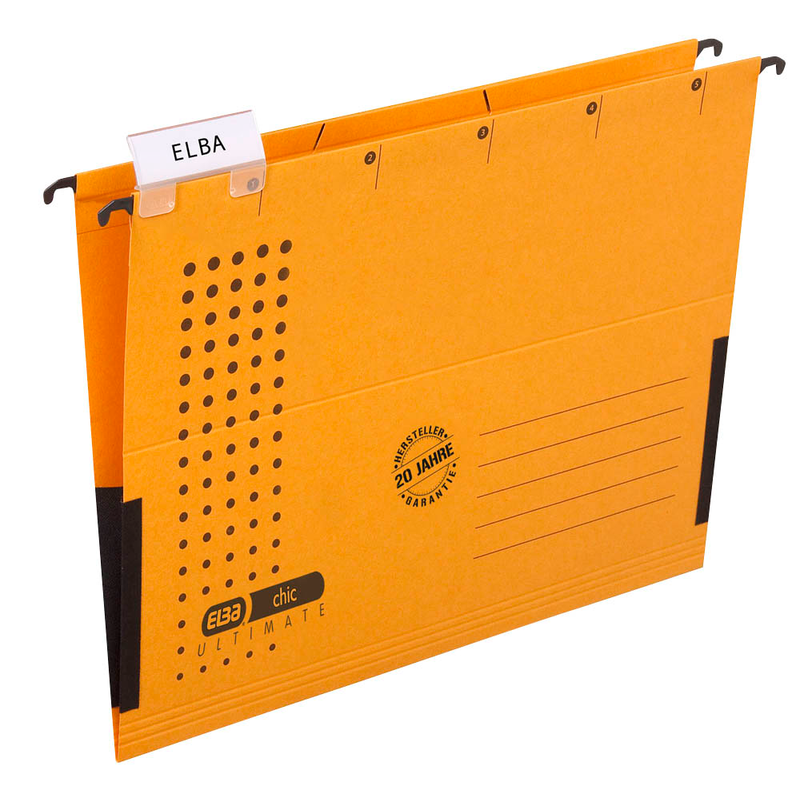 ELBA Hängetaschen chic ULTIMATE gelb, 5 St.