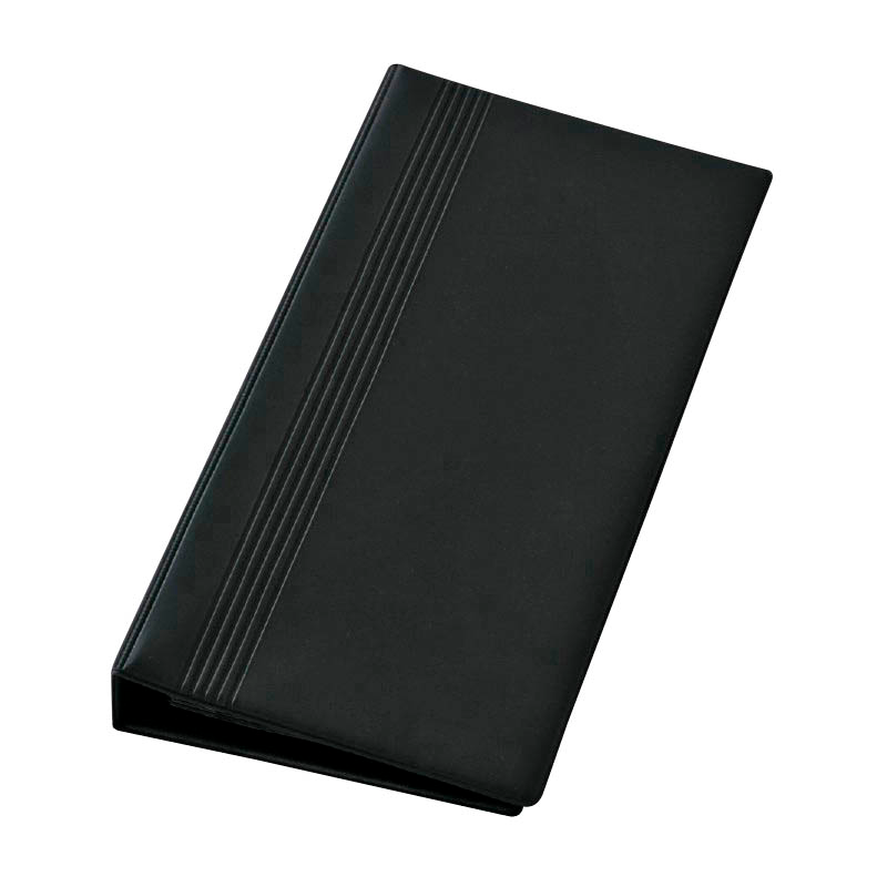 SIGEL Visitenkarten-Ringbuch schwarz, 1 St.