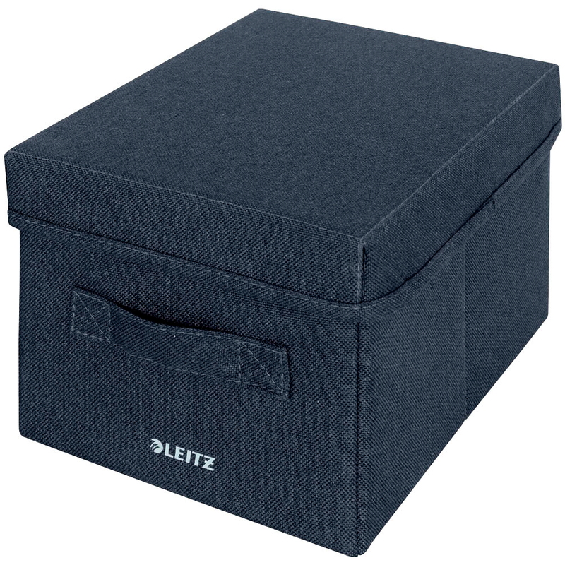 LEITZ Aufbewahrungsboxen grau 19,0 x 28,5 x 16,0 cm, 2 St.