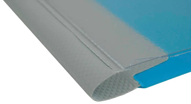 BOI Patienten-Dokumentations-Hängemappe Kunststoff blau/grau 1x Schlauchmechanik, 10 St.