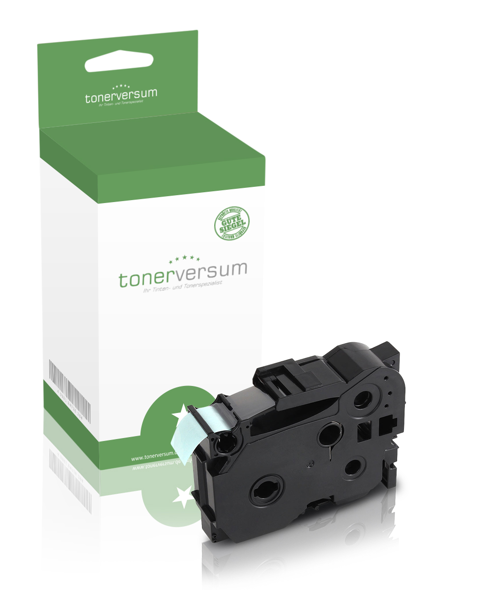 Alternativ zu Brother TZe-141 P-Touch Schriftband 18mm schwarz/transparent