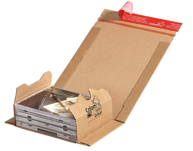 ColomPac® Buchverpackungen 19,8 x 13,5 x 6,3 cm, 20 St.