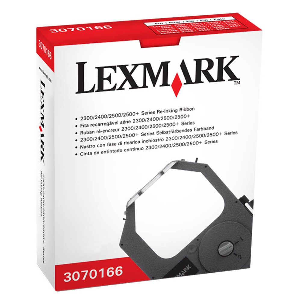 Lexmark 3070166 Farbband Black