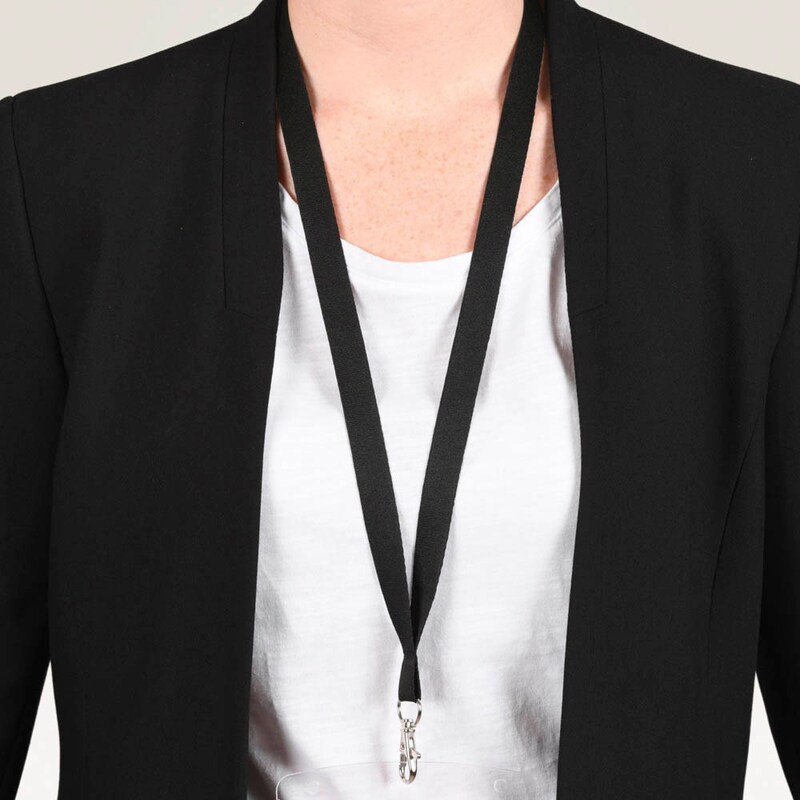 AVERY Zweckform Lanyards schwarz, 10 St.