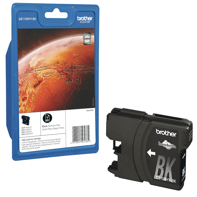 Brother LC-1100HYBK Druckerpatrone schwarz