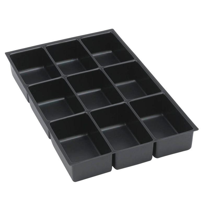 BISLEY 226P1800 Schubladeneinsatz schwarz 1 St.