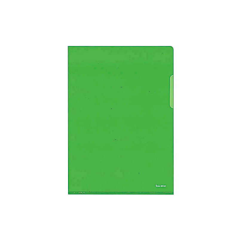 bene Sichthüllen DIN A4 grün glatt 0,15 mm, 100 St.
