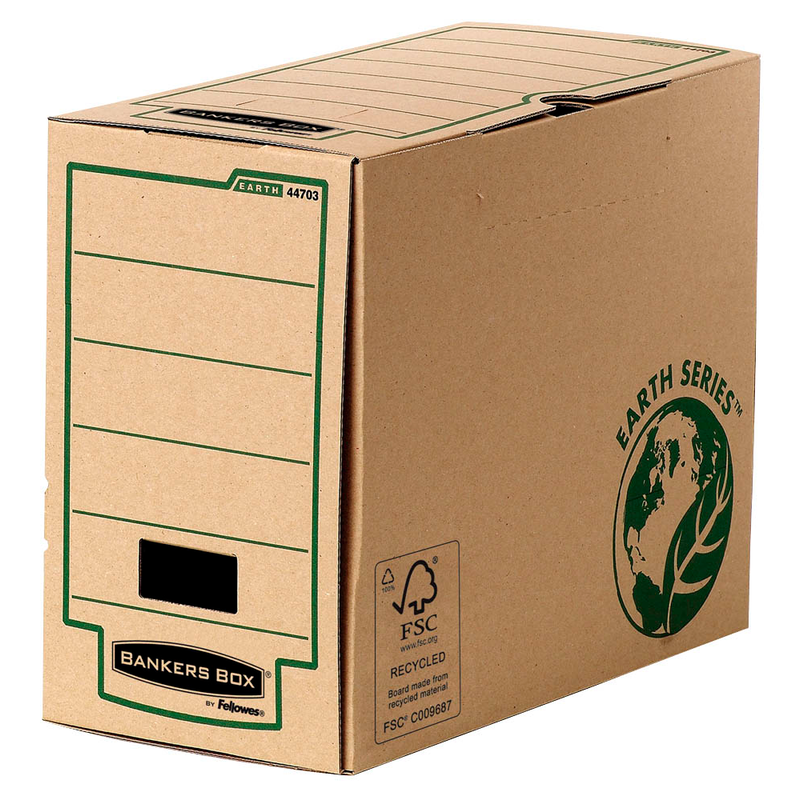 Bankers Box Archivboxen Earth Series braun 15,3 x 31,9 x 25,4 cm, 20 St.