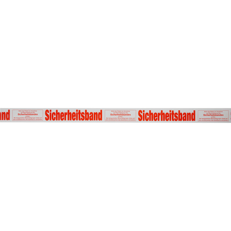 SUPRA Warnklebeband Sicherheitsband rot/weiß 50,0 mm x 66,0 m 1 Rollen