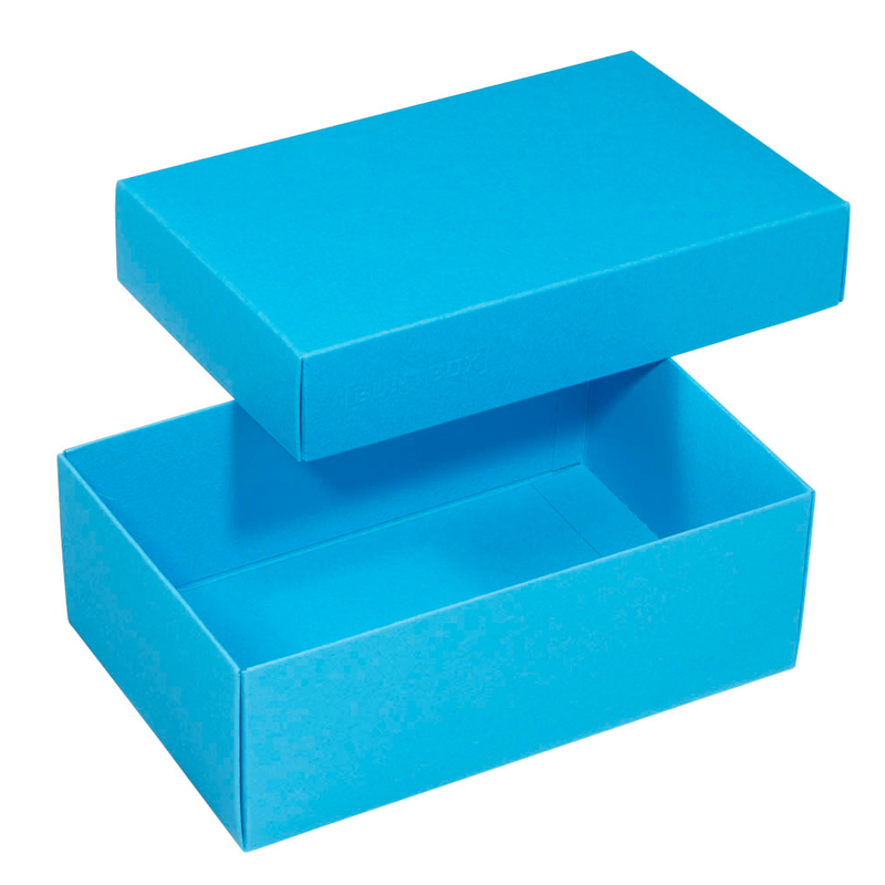 BUNTBOX M Geschenkboxen 1,1 l blau 17,0 x 11,0 x 6,0 cm, 3 St.
