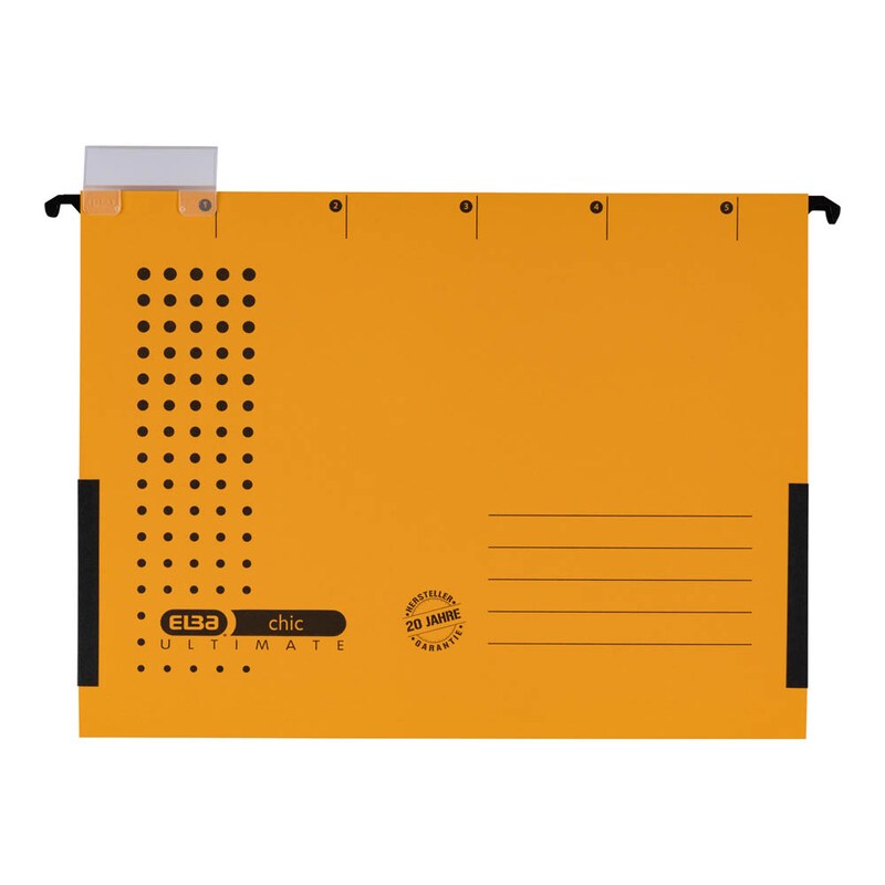 ELBA Hängetaschen chic ULTIMATE gelb, 5 St.