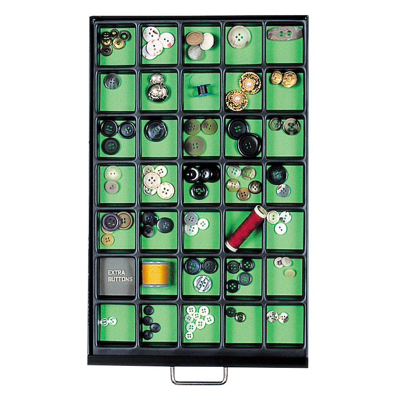 BISLEY 221P1800 Schubladeneinsatz schwarz 1 St.