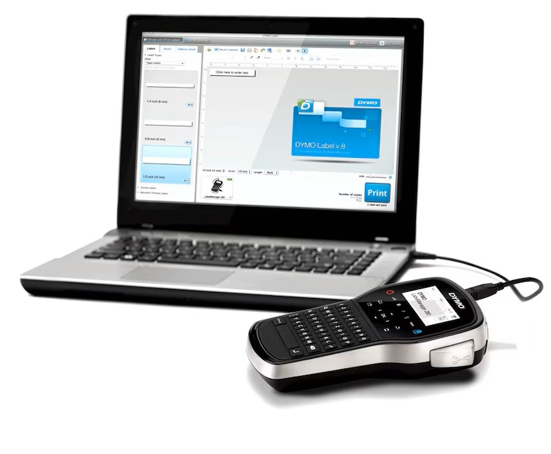 DYMO LabelManager 280 Set Beschriftungsgerät schwarz
