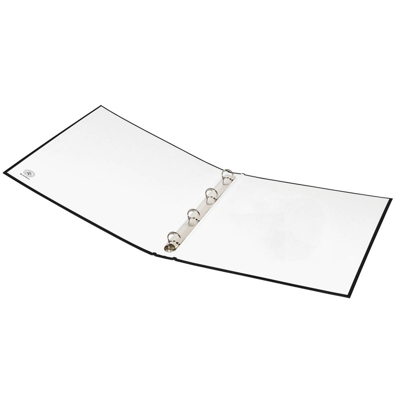 DONAU Ringbuch 4-Ringe schwarz 2,5 cm DIN A4, 1 St.