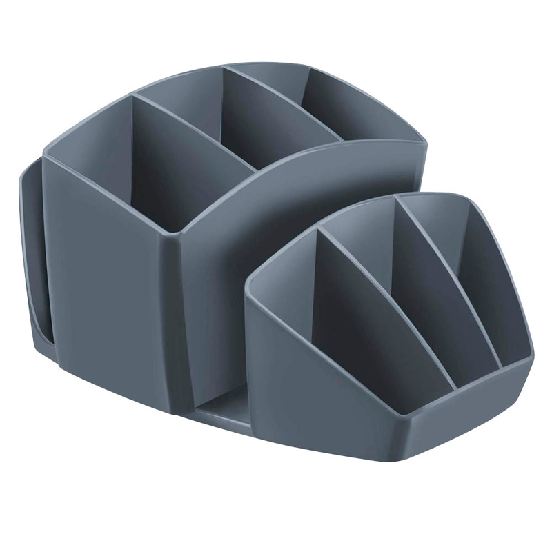 cep Schreibtisch-Organizer Mineral grau Polystyrol 6 Fächer 14,3 x 15,8 x 9,3 cm