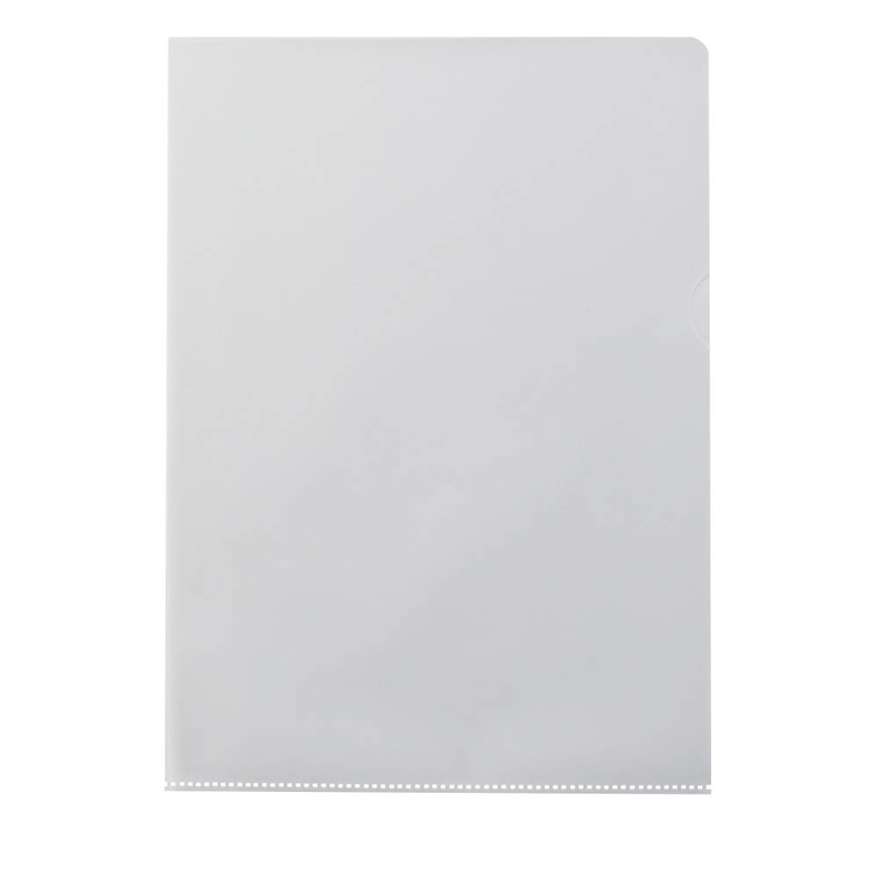 bene Sichthüllen DIN A4 transparent genarbt 0,08 mm, 100 St.