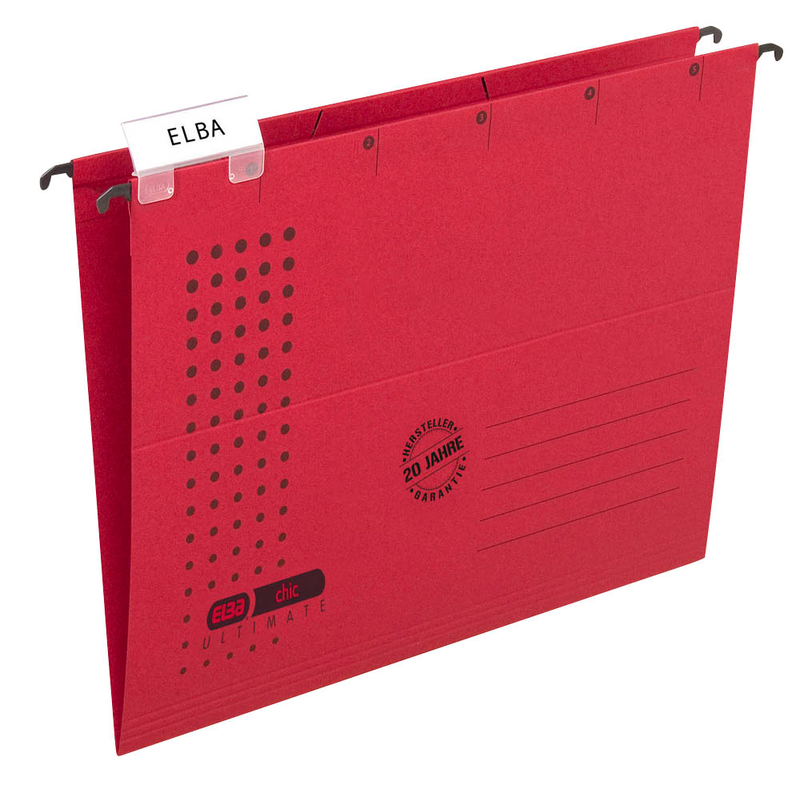 ELBA Hängemappen chic ULTIMATE rot, 5 St.