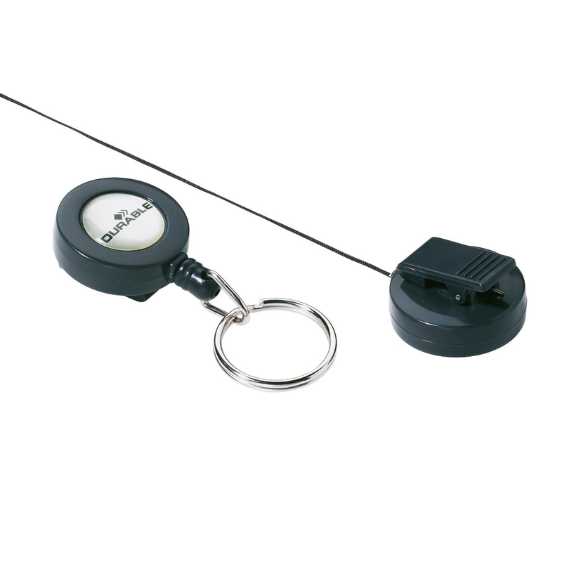 DURABLE Ausweishalter Jojo anthrazit, 10 St.