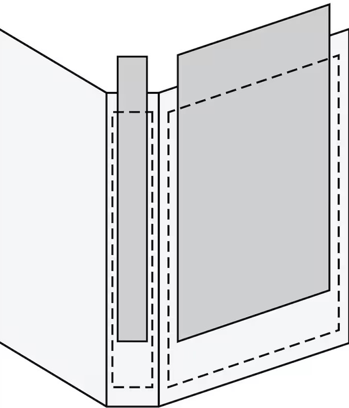 Esselte Präsentationsringbücher 2-Ringe weiß 7,7 cm DIN A4, 10 St.