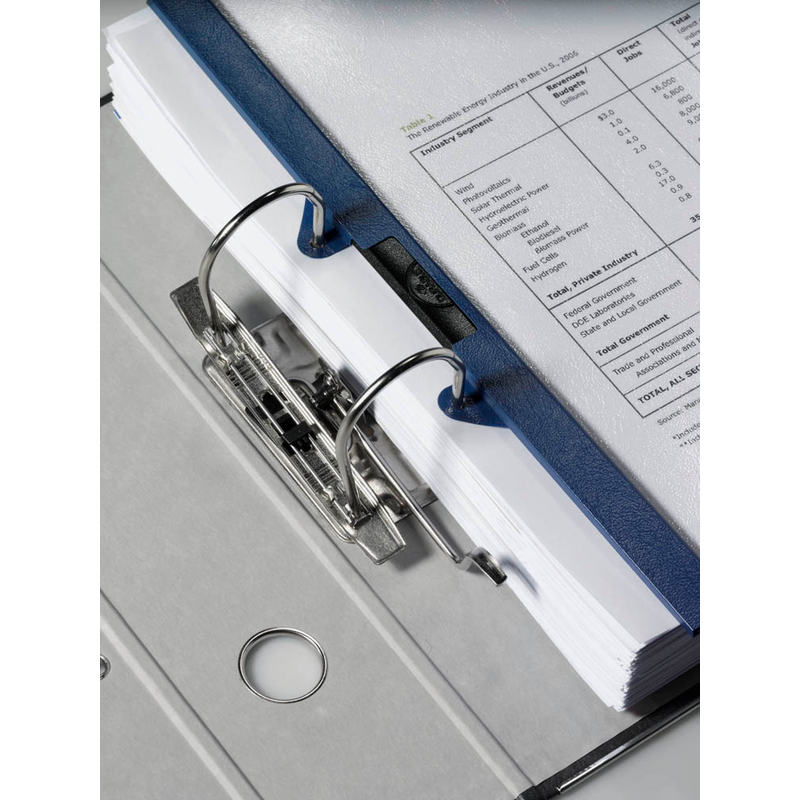 DURABLE Klemmhefter 30 EASY FILE dunkelblau, 25 St.