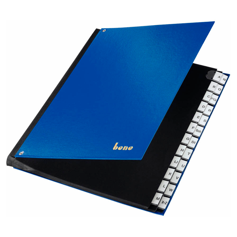 bene Pultordner A-Z blau, 1 St.