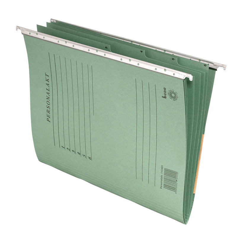 bene Personalmappen Vetro Mobil moosgrün, 10 St.