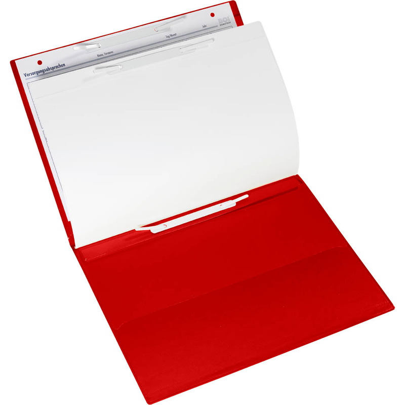 BOI Patienten-Dokumentationsmappe Professional-Line DIN A4 quer rot, 1 St.