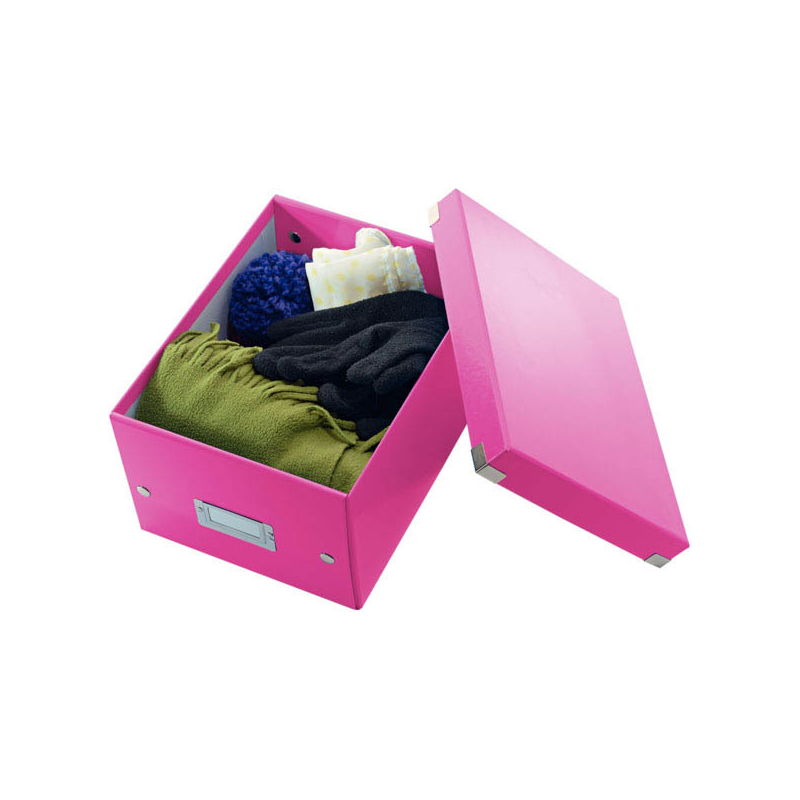 LEITZ Click & Store Aufbewahrungsbox 7,4 l pink 21,6 x 28,2 x 16,0 cm, 1 St.